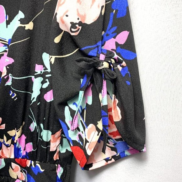 YUMI KIM Leah Romper in black blossom - Picture 5 of 8